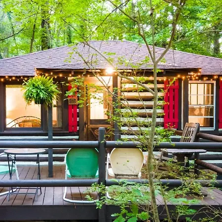 Log Cabin Motor Court Vila Asheville Exterior foto