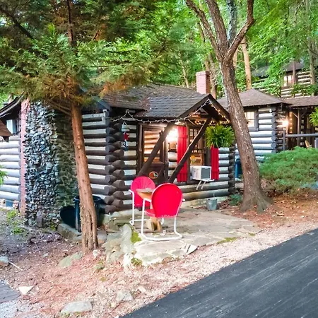 Log Cabin Motor Court Vila Asheville Exterior foto